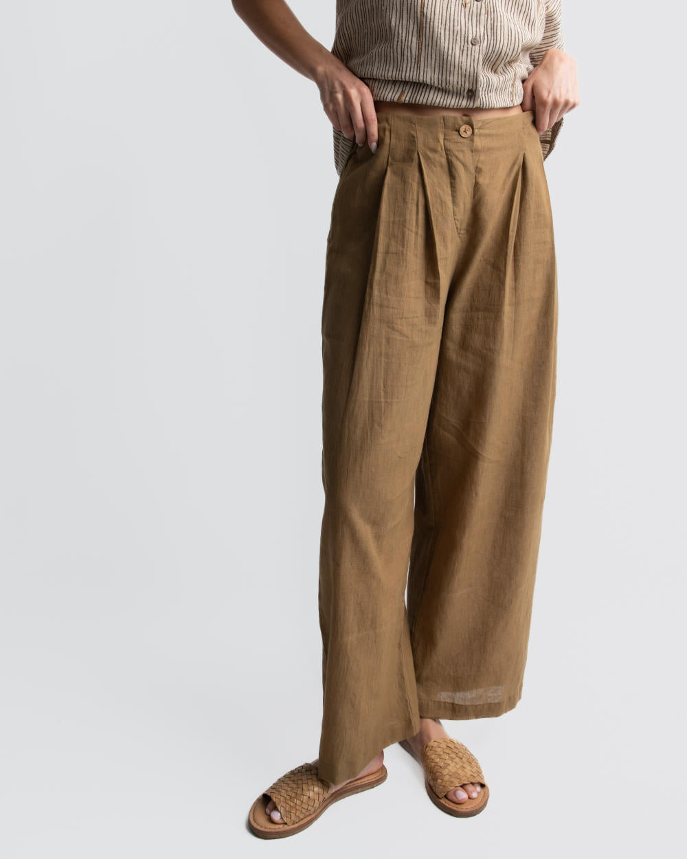 Relaxed Cotton Pants