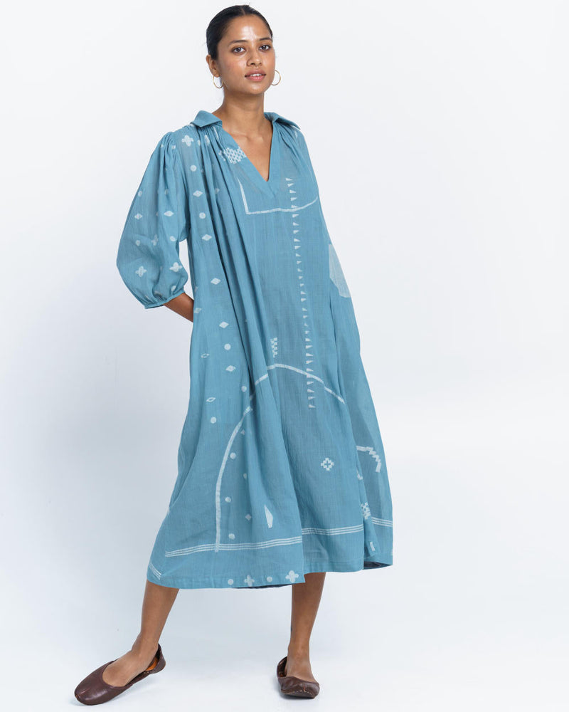 Relaxed fit midi dress Dress by World of Crow for women Worldwide