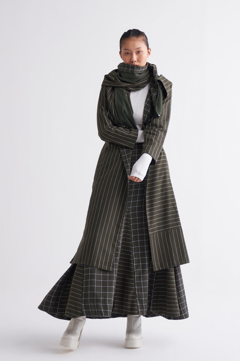 Reversible Jacket Co-ord - Olive Co-ord Set,Jackets & Overlays by THREE for women Worldwide
