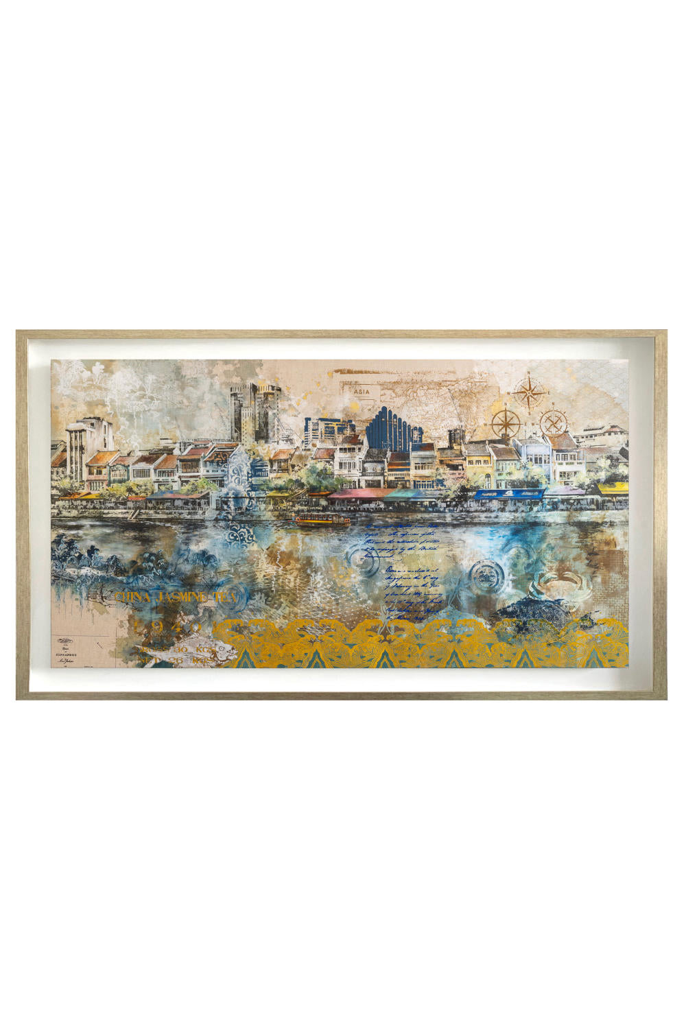 River Traders Canvas Print