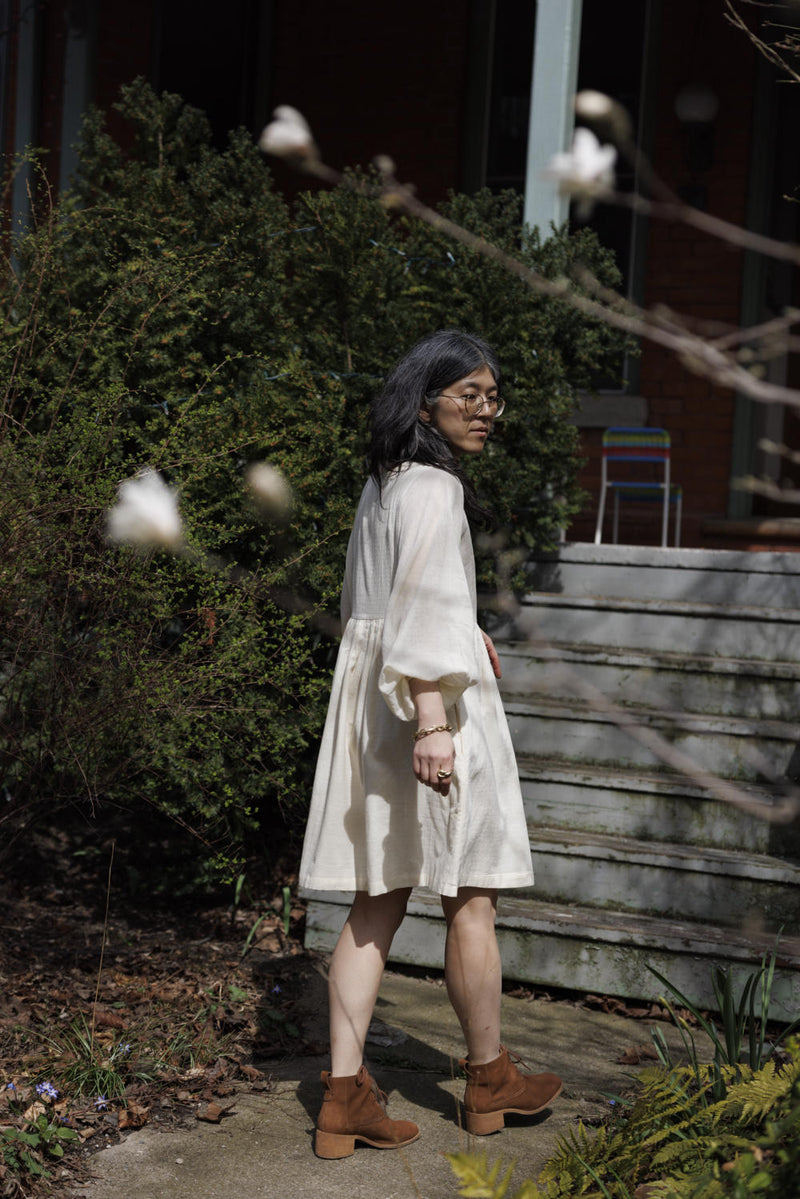 Romantic dress-White