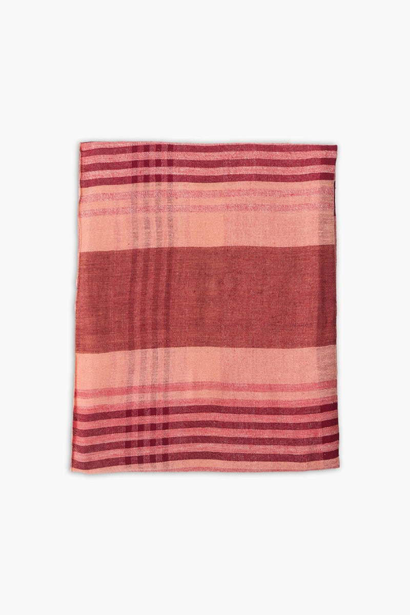 Rosewood Stole cotton by World of Crow in multi color for women Worldwide