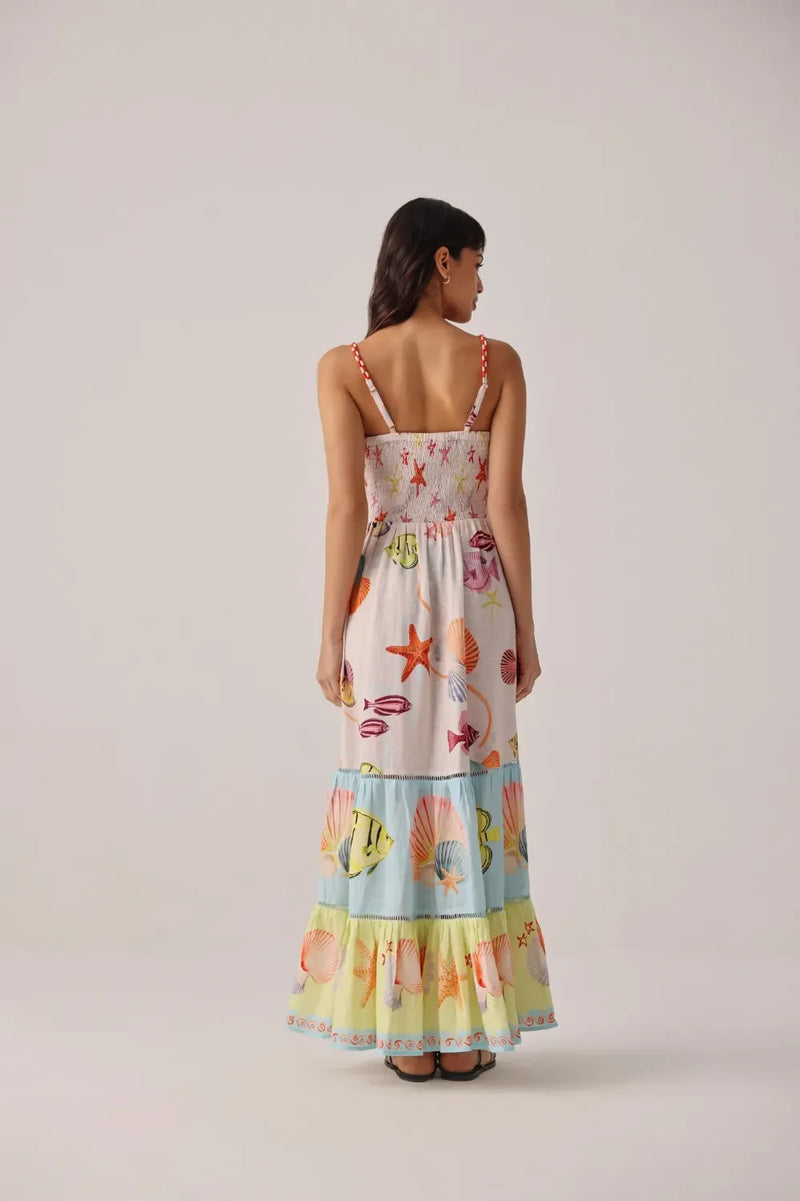 Ruby Maxi - Seaborn all linen by NOIB for women Worldwide
