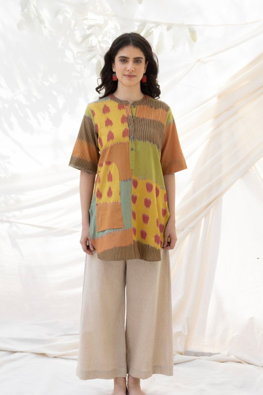 SUR BUTTON TUNIC