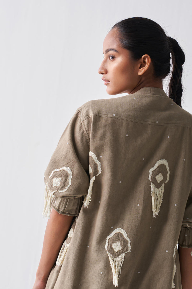 FRINGE BOMBER JACKET CO-ORD Co-ord Set by THREE for women Worldwide