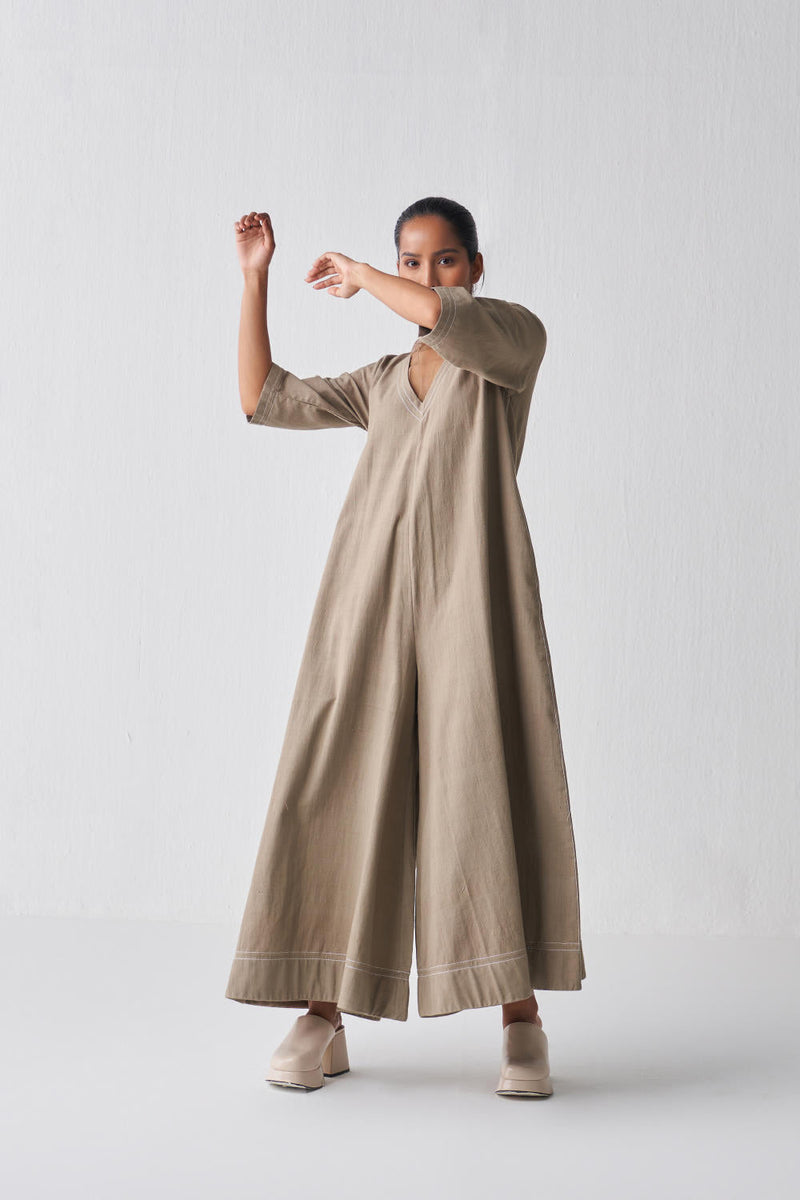 BROAD LEG JUMPSUIT CO ORD Co-ord Set by THREE for women Worldwide