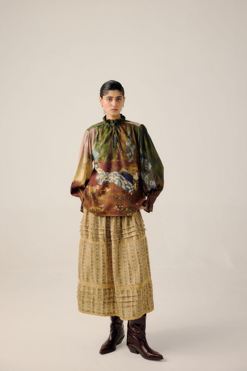 SHIRT DRESS-Lakeside satin by CORD for women Worldwide