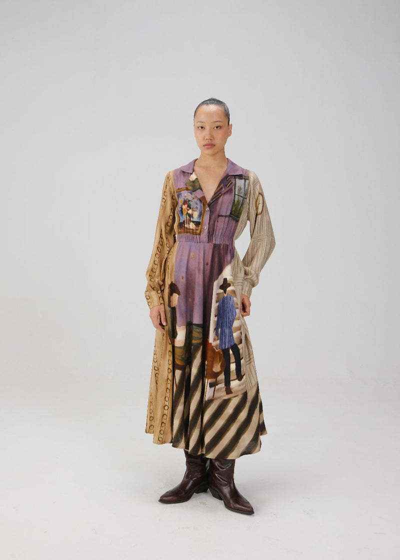 SHIRT DRESS-Living Room cotton by CORD for women Worldwide