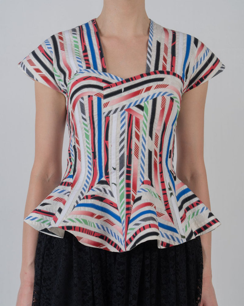 SIA TOP - Multicolour top/shirt by Leh Studios in multicolour for women Worldwide