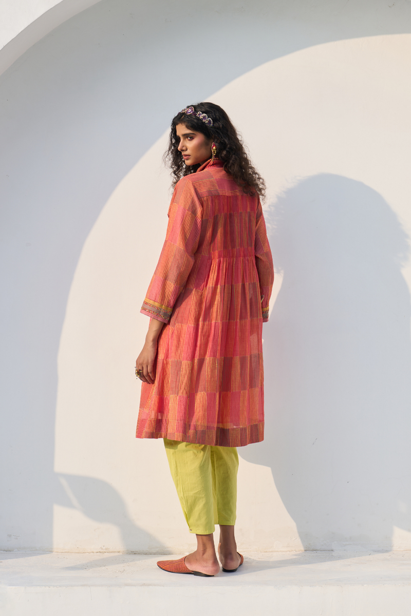 Sia Set cotton by SWATTI KAPOOR in multi color for women Worldwide