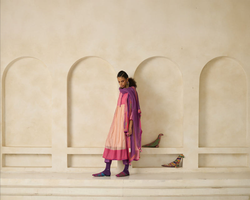 Sky Set cotton by SWATTI KAPOOR in multi color for women Worldwide