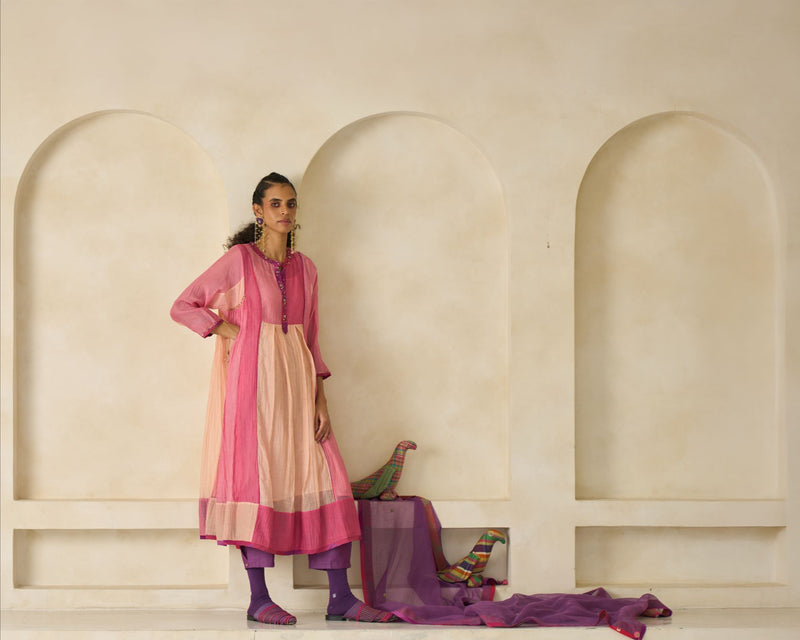 Sky Set cotton by SWATTI KAPOOR in multi color for women Worldwide