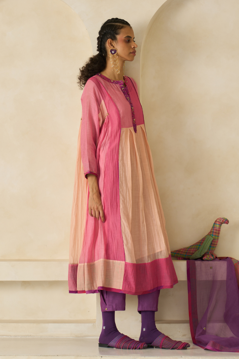 Sky Set cotton by SWATTI KAPOOR in multi color for women Worldwide