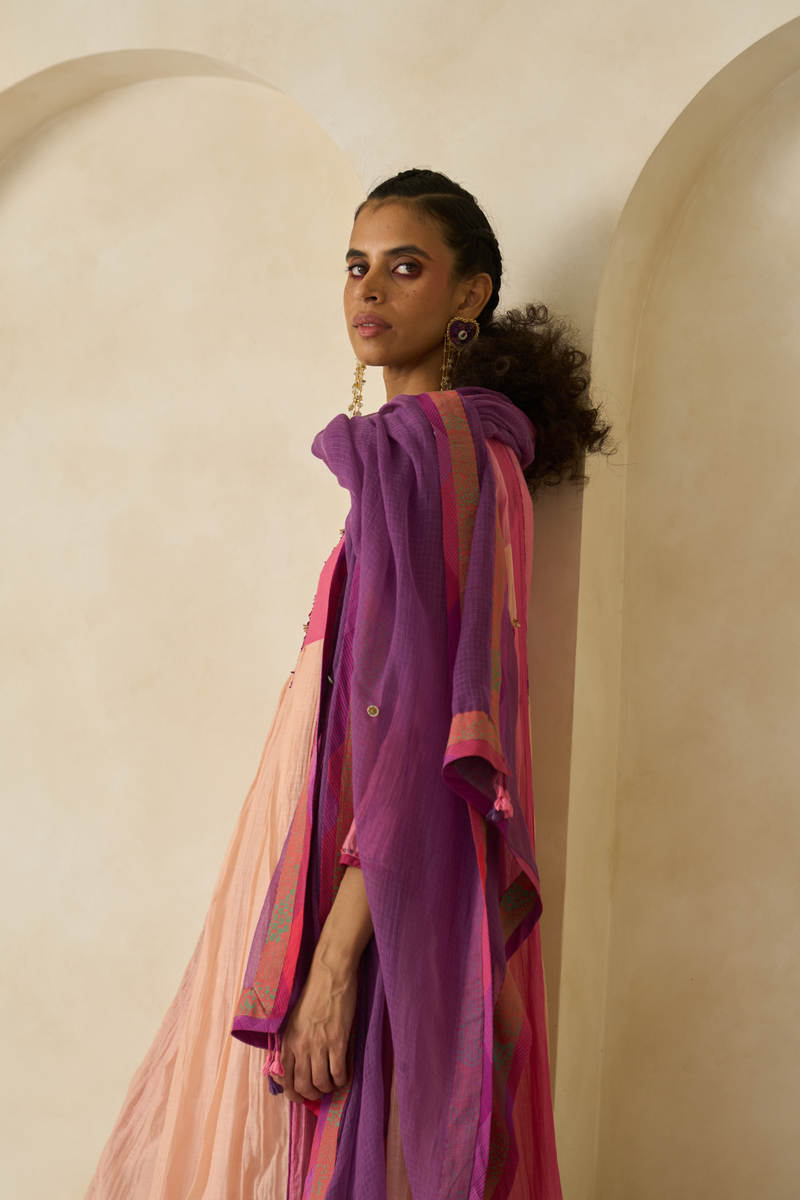 Sky Set cotton by SWATTI KAPOOR in multi color for women Worldwide