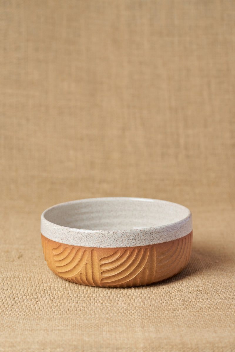 Gata Loop Medium Serving Bowl-Two Tone