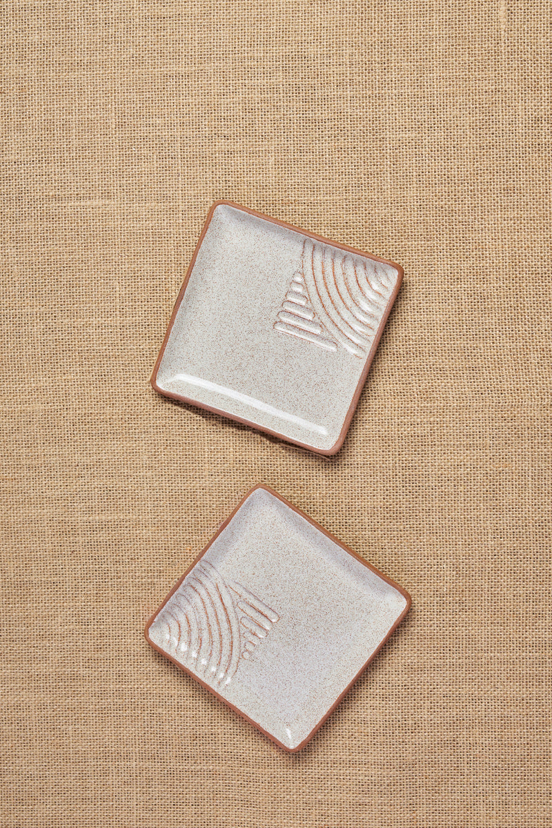 Gata Loop Square Plate (Set of 2)