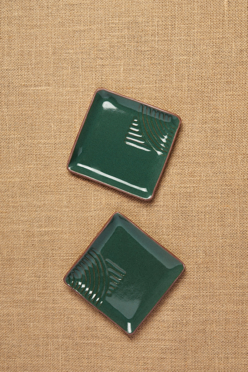 Gata Loop Square Plate (Set of 2)