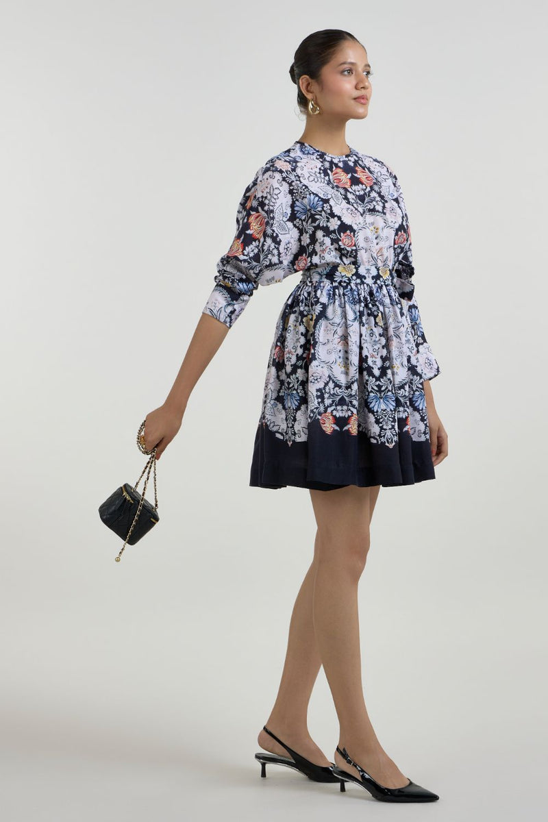 Valerie Mini Dress linen dress by SOBARIKO for women Worldwide