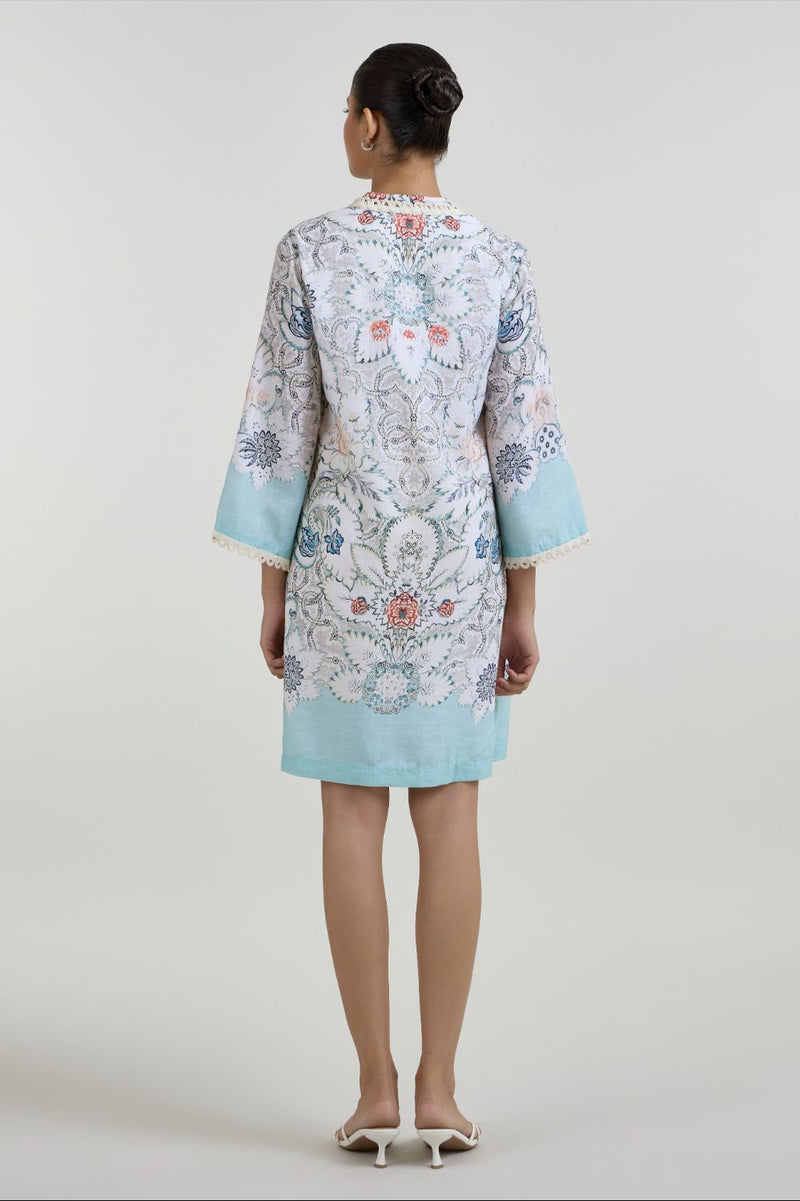 Tyla Shift Dress linen dress by SOBARIKO for women Worldwide