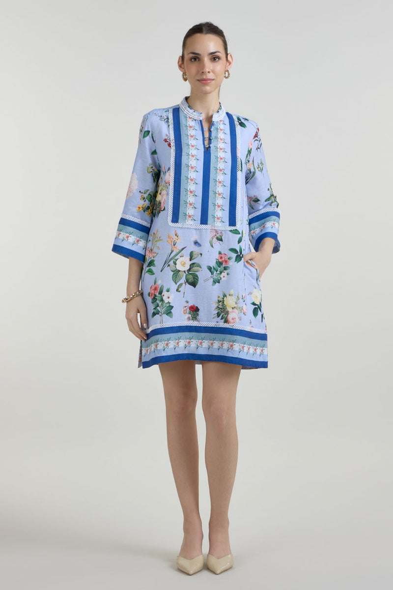 Blaire Shift Dress linen dress by SOBARIKO for women Worldwide