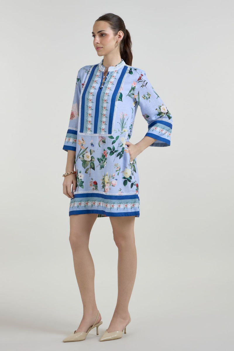 Blaire Shift Dress linen dress by SOBARIKO for women Worldwide