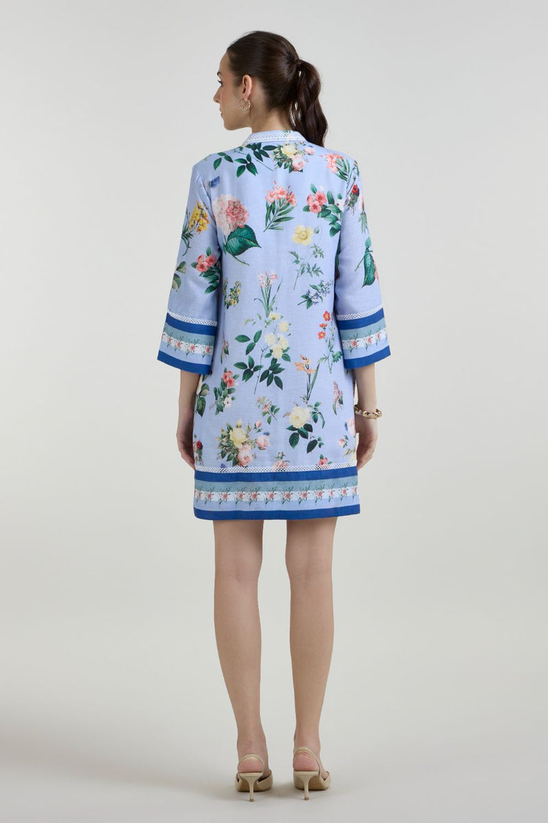 Blaire Shift Dress linen dress by SOBARIKO for women Worldwide