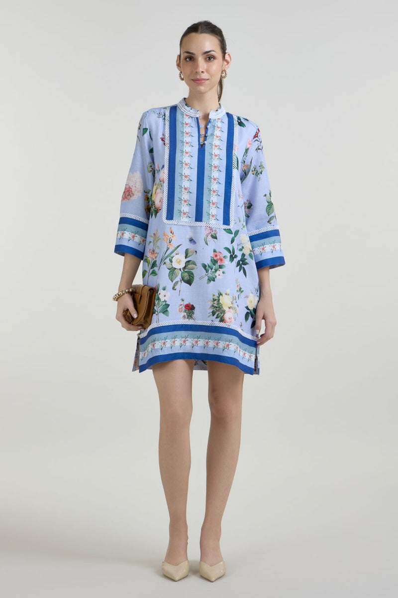 Blaire Shift Dress linen dress by SOBARIKO for women Worldwide