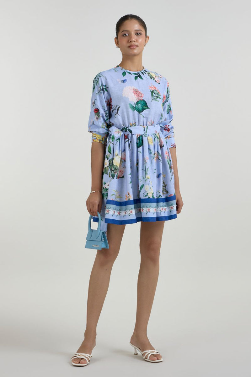 Blaire Mini Dress linen dress by SOBARIKO for women Worldwide