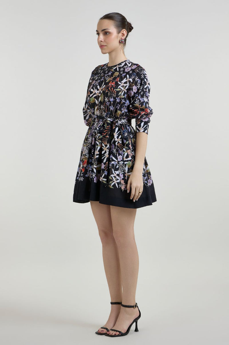 Eliza Mini Dress linen dress by SOBARIKO for women Worldwide