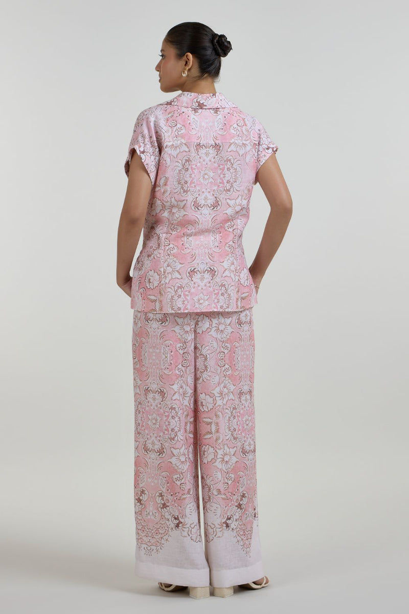 Anna Twist Co-ord linen co-ord set by SOBARIKO for women Worldwide