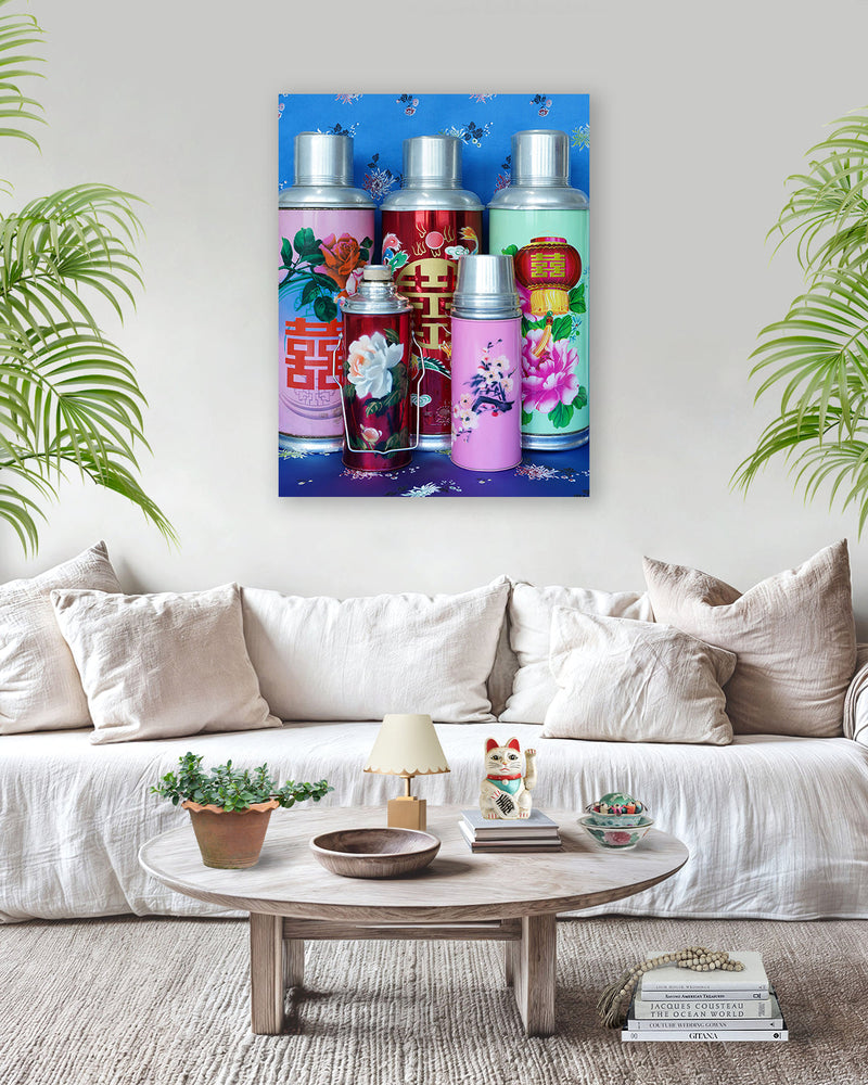 Still Life in Royal Blue
