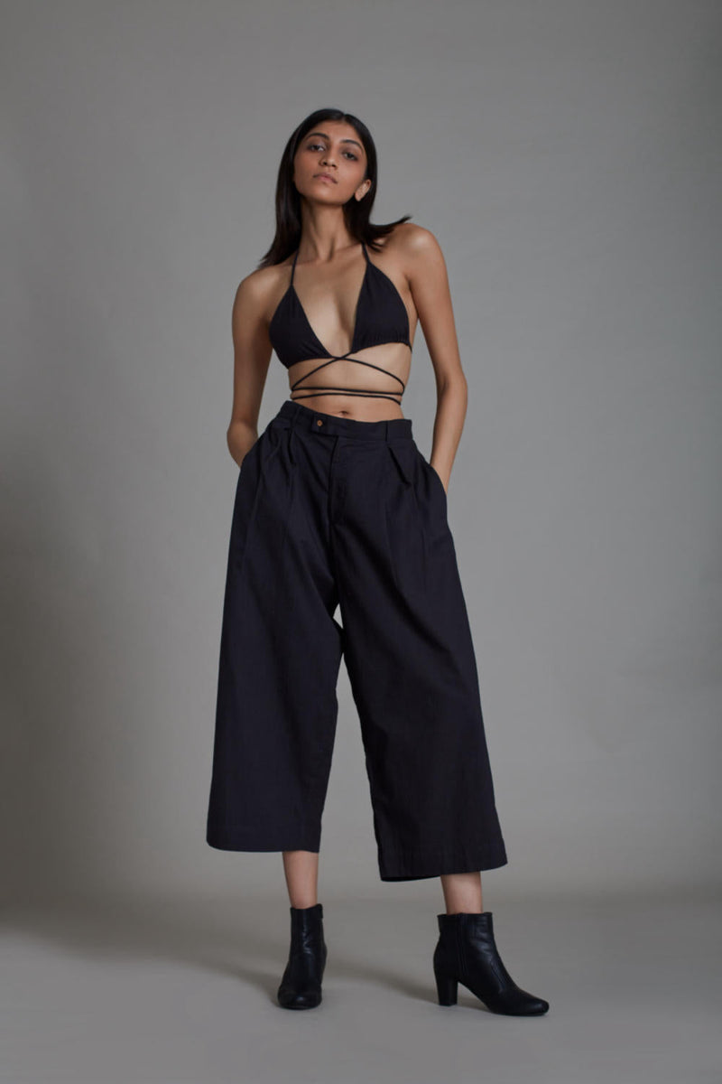 SOLITAIRE SET - BLACK Top & Tunics,Co-ord Set by Mati for women Worldwide