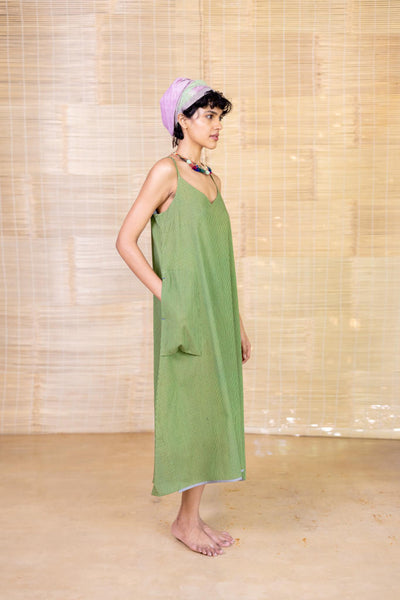 KELP SLIP DRESS