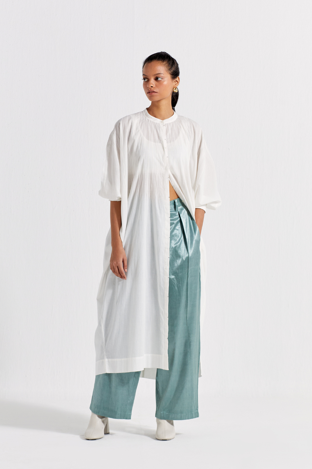 PINTUCK KAFTAN CO-ORD ( SET OF 2 )