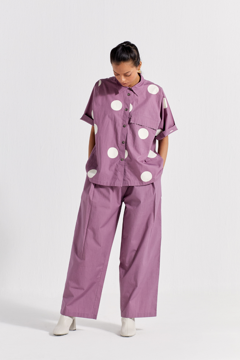 SHORT TOP CO-ORD ( SET OF 2 ) poplin by THREE for women Worldwide