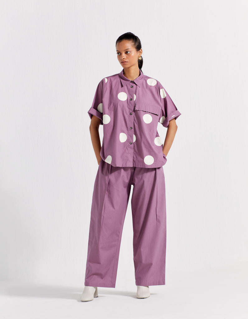 SHORT TOP CO-ORD ( SET OF 2 ) poplin by THREE for women Worldwide