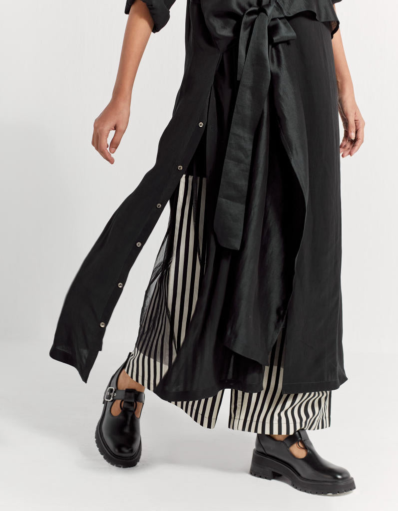 TIE JACKET - BLACK by THREE in black color for women Worldwide