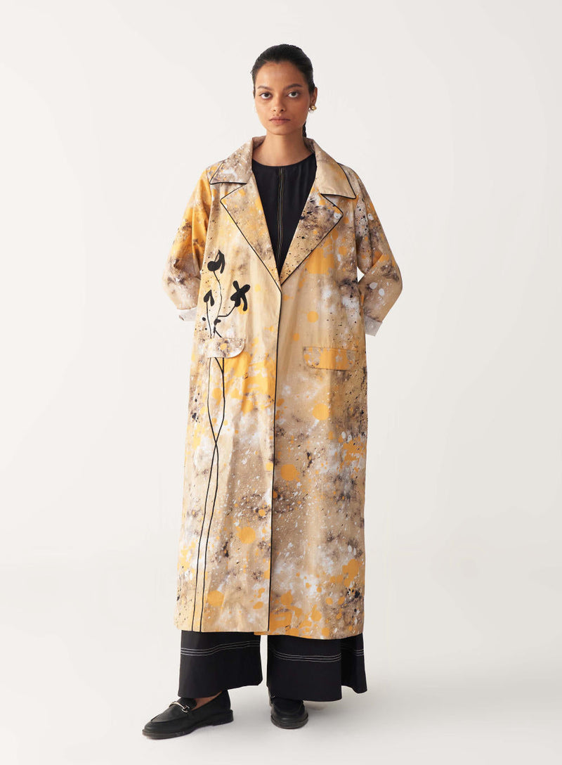 PAINTER JACKET CO-ORD-MULTICOLOR poplin by THREE in multi color for women Worldwide