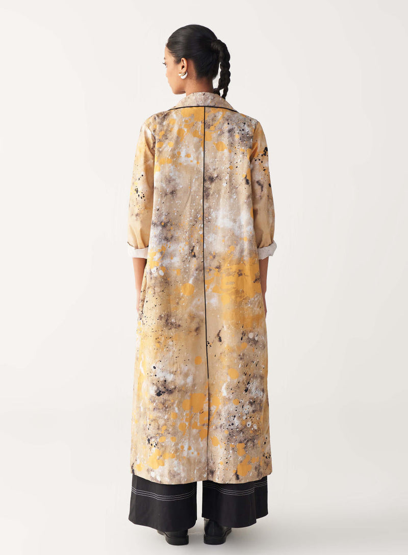 PAINTER JACKET CO-ORD-MULTICOLOR poplin by THREE in multi color for women Worldwide