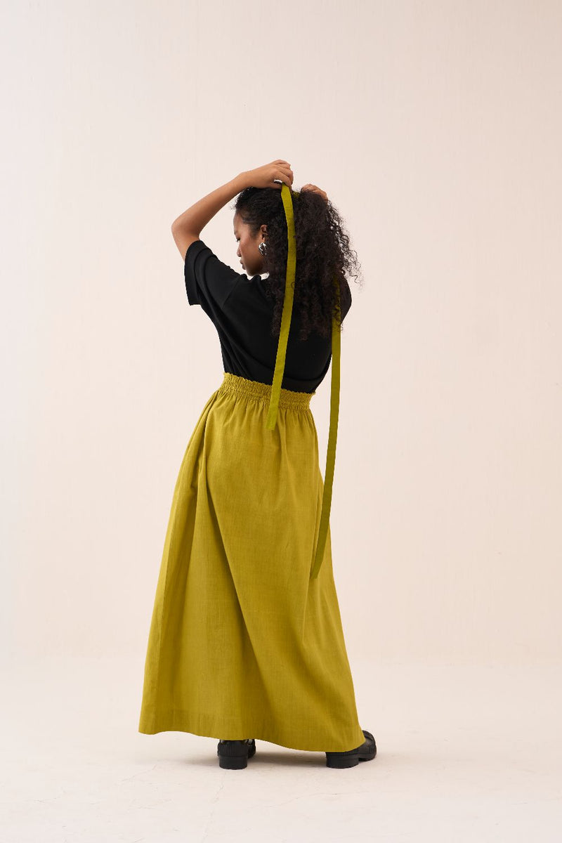 Elasticated Skirt cotton by THREE for women Worldwide