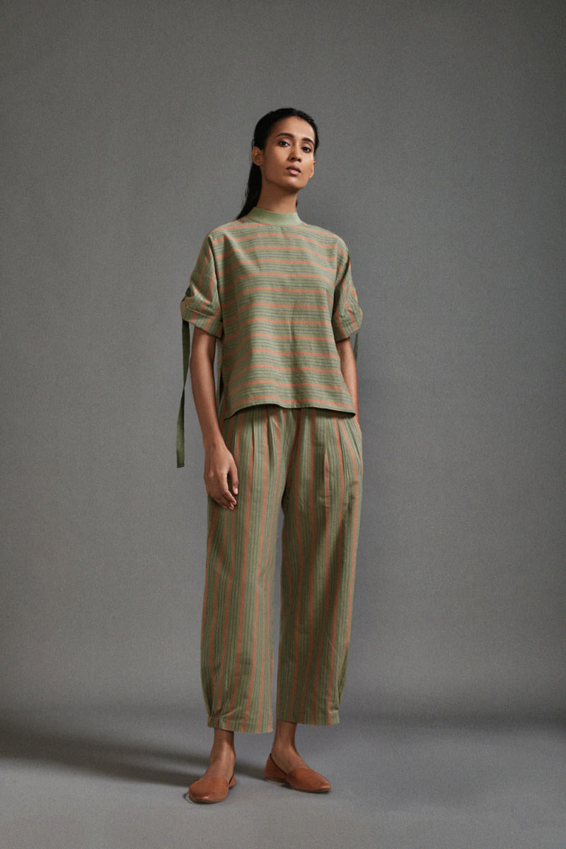 Safari Ekin Set cotton by Mati in green color for women Worldwide