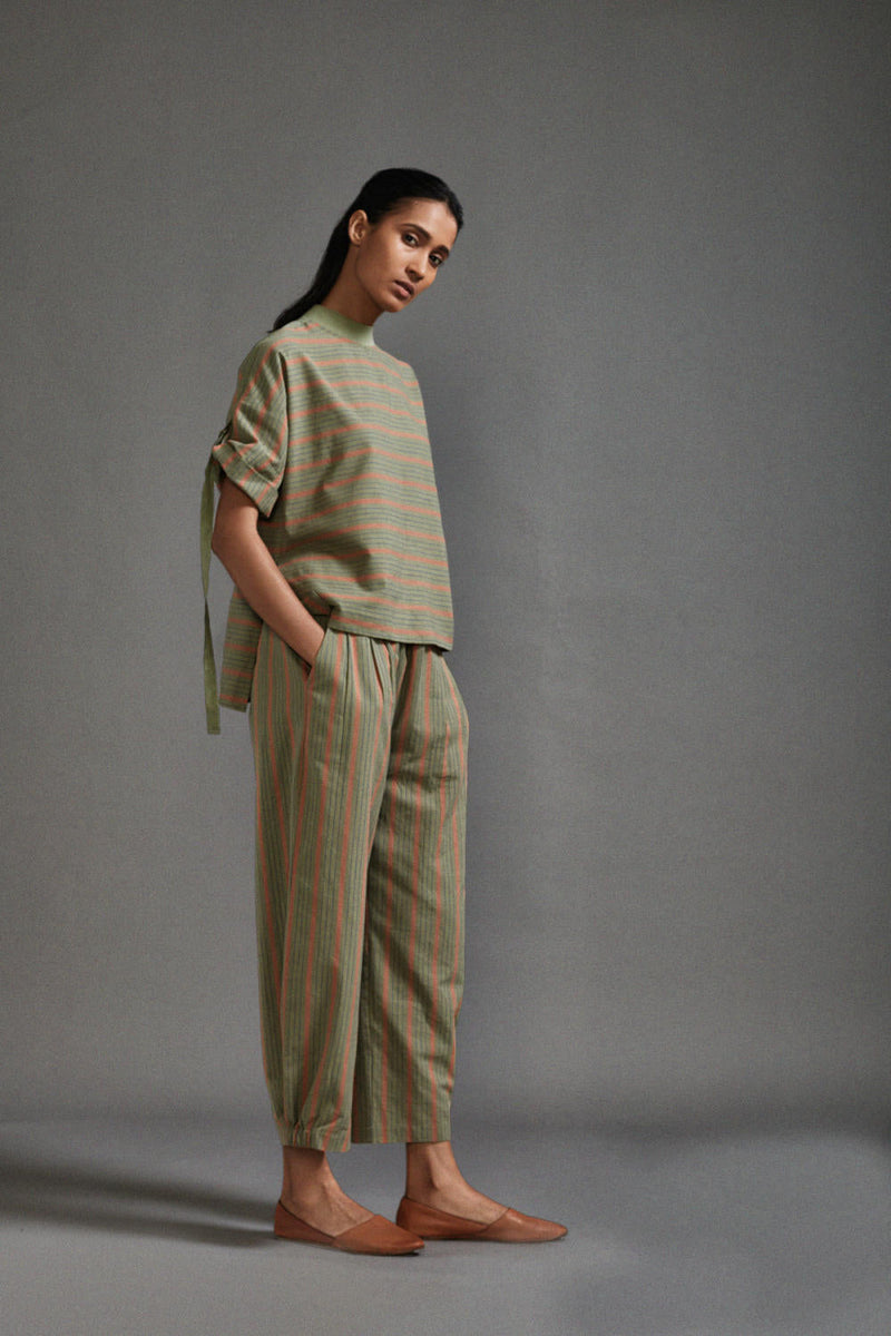 Safari Ekin Set cotton by Mati in green color for women Worldwide