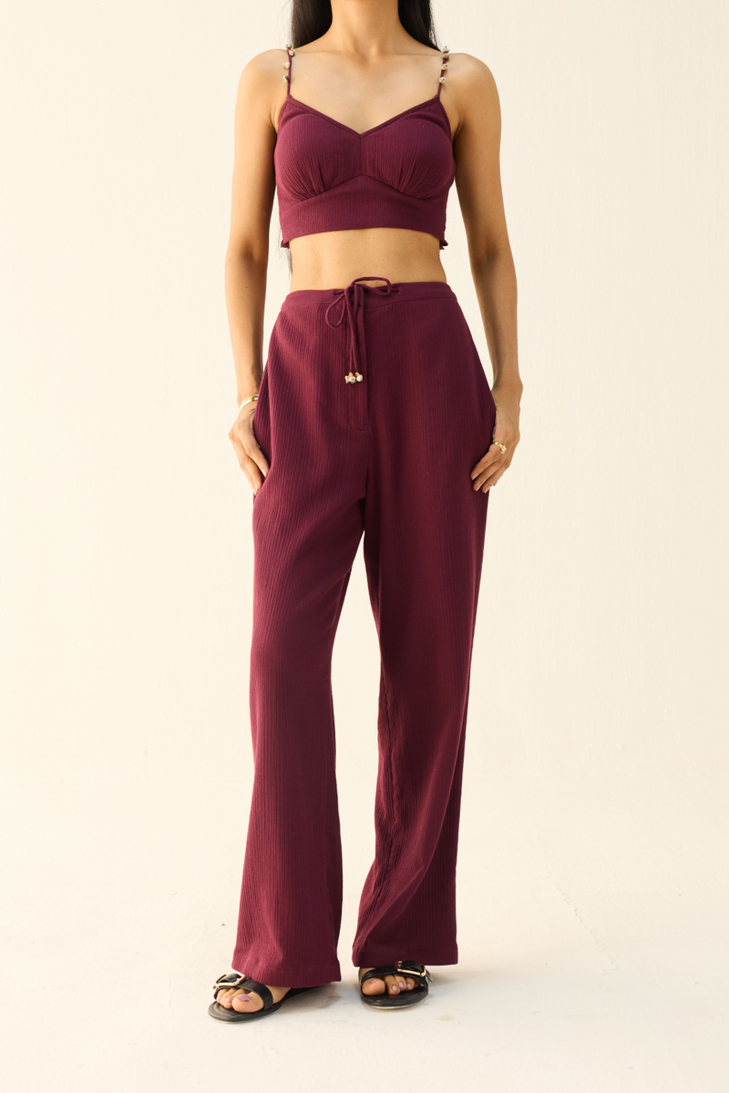 Sangria Sea Organic Cotton Bustier cotton by Sui for women Worldwide
