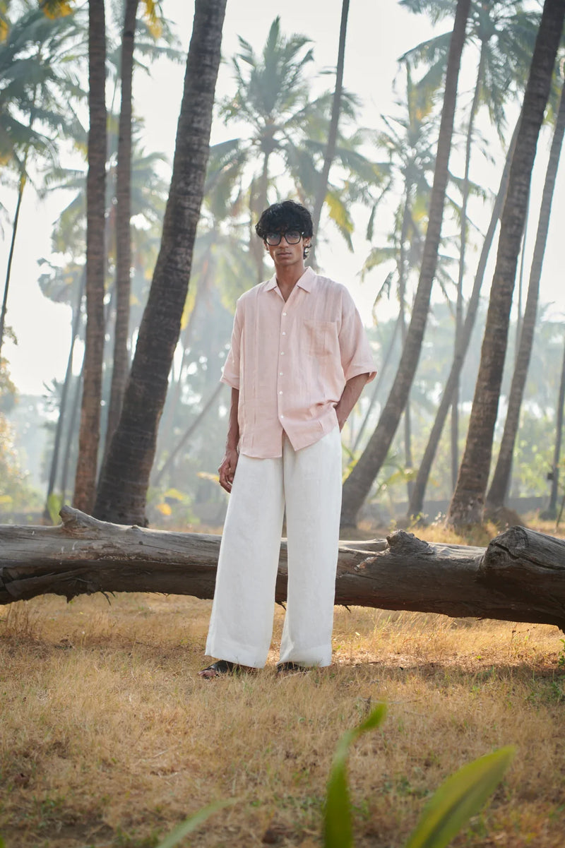 Taj Linen Men's Pyjama Pants linen by Saphed Men for men Worldwide
