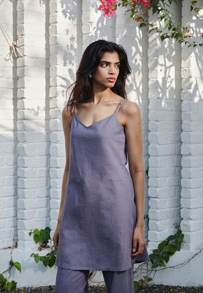 Dusk Co-Linen Slip Kurta