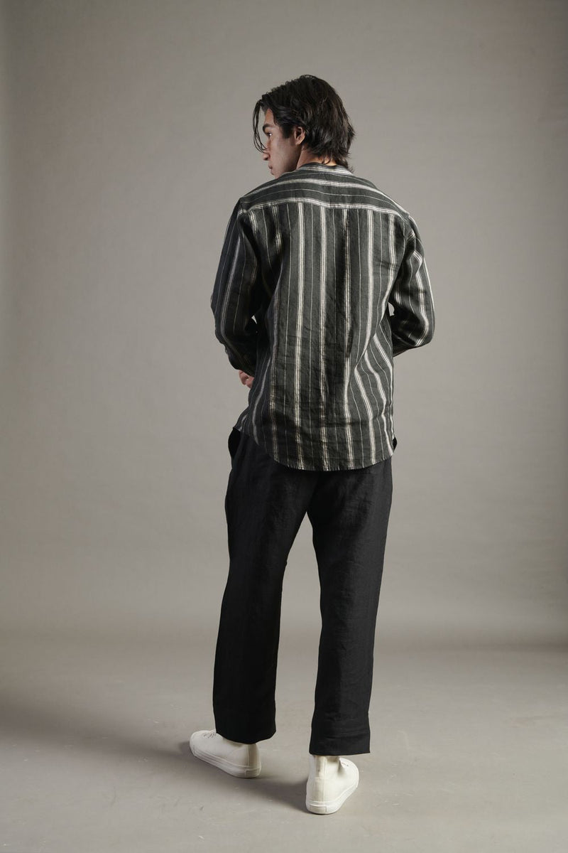 Kohl Linen Lounge Pants linen by Saphed Men for men Worldwide