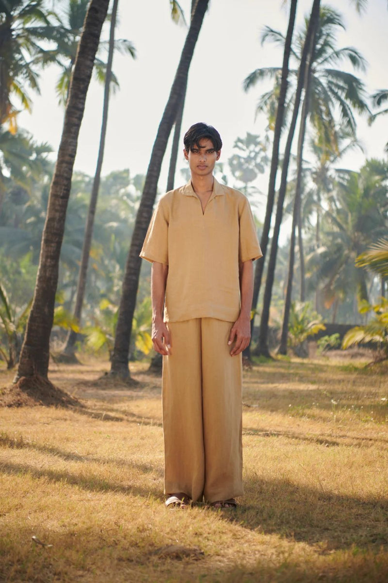 Husk Linen Men's Pyjama Pants linen by Saphed Men for men Worldwide