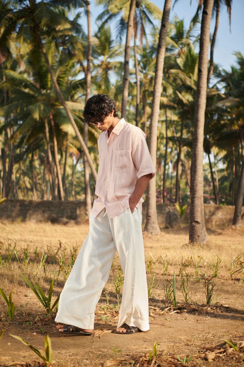 Taj Linen Men's Pyjama Pants linen by Saphed Men for men Worldwide