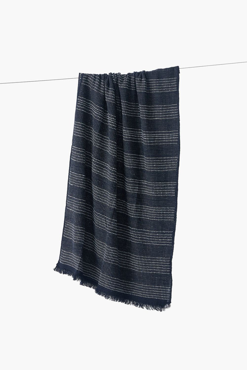 Shadow Loom Stole cotton by World of Crow in multi color for women Worldwide