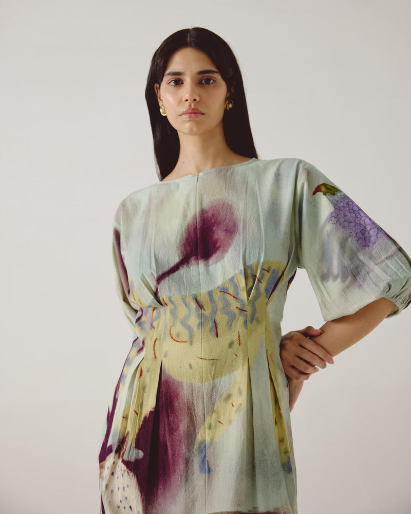 Shaft Dress-Mirage cotton by CORD in multi for women Worldwide